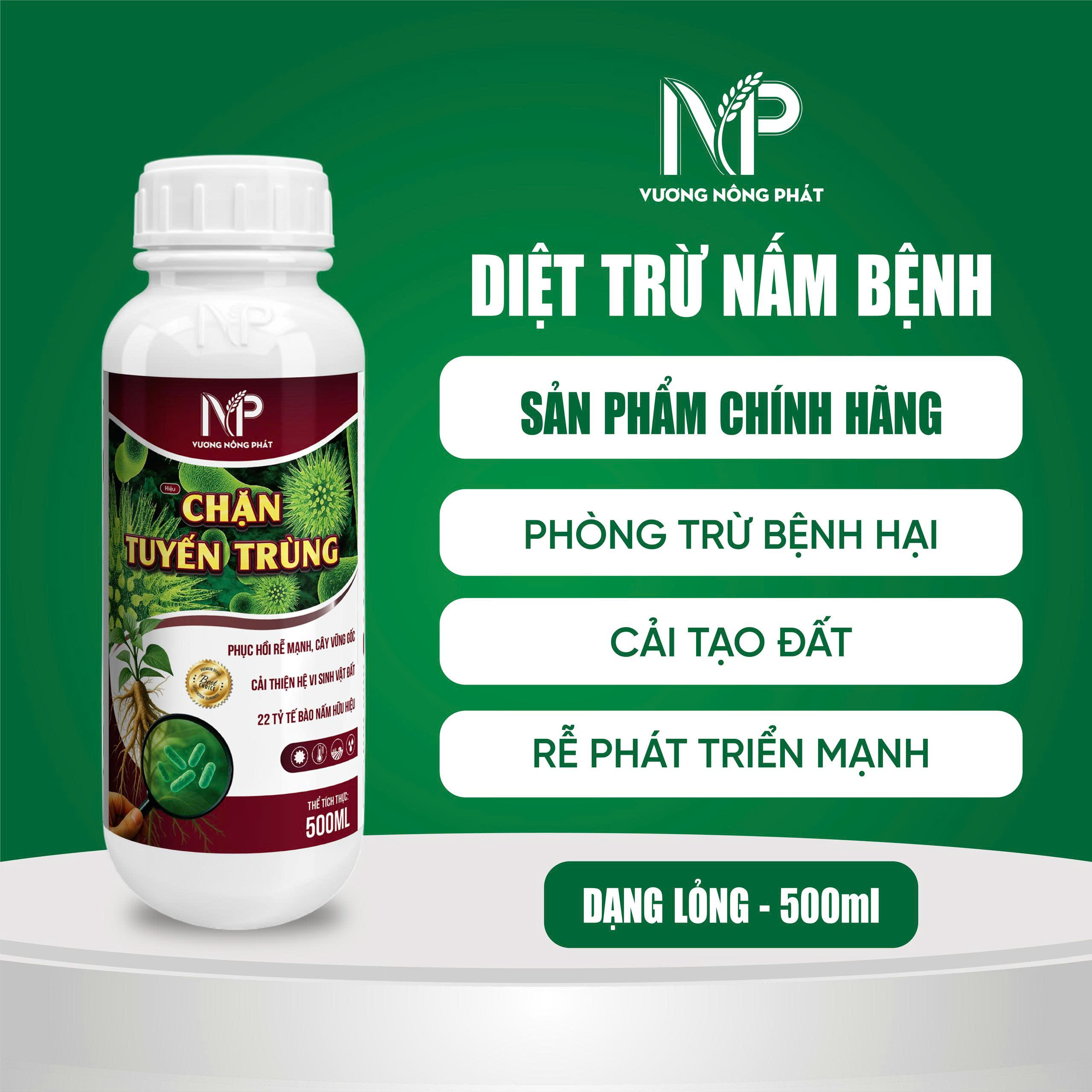 CHẶN TUYẾN TRÙNG - Chai 500ML 1 Chặn tuyến trùng